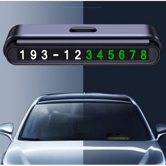 Suport Numar de Telefon, accesoriu Auto, 12x5x2.5 cm