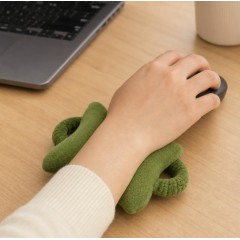 Suport de Mana, pentru Mouse, Pernuta pentru Incheietura, cu Banda Elastica, 7.5 x 7 cm