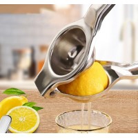 Storcator de citrice, manual, rezistent, usor de folosit, 20.5 x 7cm, Inox, argintiu