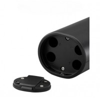 Rasnita electrica, pentru condimente si cafea, cutit macinare din Otel Inoxidabil,  18x5.5 cm, negru