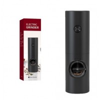 Rasnita electrica, pentru condimente si cafea, cutit macinare din Otel Inoxidabil,  18x5.5 cm, negru