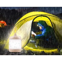 Felinar tip Lampa LED, camping, reincarcabil, USB Type C, 3 trepte lumina, portabil, 13.8x6.5 cm, 5V