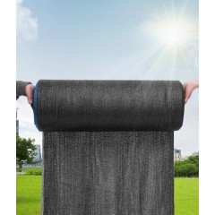 Plasa de umbrire, neagra, latime 2 m, lungime 20 m, protectie UV Plasa de umbrire, neagra, latime 2 m, lungime 20 m, protectie UV