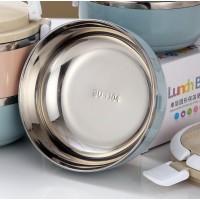 Set 2 Caserole alimente, 1400 ml, otel inoxidabil, valva aerisire, 15.5x15 cm, inchidere etansa Set 2 Caserole alimente, 1400 ml, otel inoxidabil, valva aerisire, 15.5x15 cm, inchidere etansa
