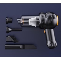 Aspirator Auto 4 in 1, Portabil, fara Fir, 120W, Autonomie 1-3 h, 2 Viteze, Aspirare / Suflare