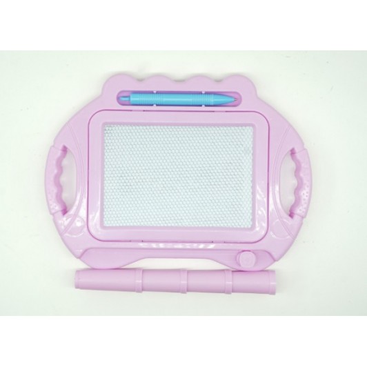 Tabla Magnetica pentru Desen, cu Pix, 23x17 cm, cu picioare suport, Roz Pal, Dezvolta Creativitatea Tabla Magnetica pentru Desen, cu Pix, 23x17 cm, cu picioare suport, Roz Pal, Dezvolta Creativitatea