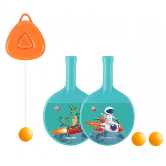 Set 2 Palete cu 2 Mingii si Accesoriu de Agatat, pentru Copii, tematica Astronauti Set 2 Palete cu 2 Mingii si Accesoriu de Agatat, pentru Copii, tematica Astronauti