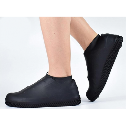 Husa Incaltaminte, Impermeabila, Antiderapanta, din Latex, 13 x 13 x 2 cm, Marime L 41-47 cm, Negru Husa Incaltaminte, Impermeabila, Antiderapanta, din Latex, 13 x 13 x 2 cm, Marime L 41-47 cm, Negru