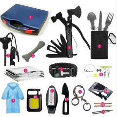 Kit Supravietuire Multifunctional, Profesional, Trusa Camping, Drumetii si Aventuri in Aer Liber