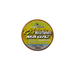 Fir monofilament EastShark Magic galben de 1000m de 0.30 cu rezistenta de 17kg