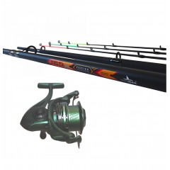 Set Lanseta feeeder de 3.9 Delta și mulineta Mulineta Eastshark Feeder Master 5500