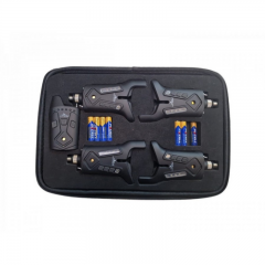 Set 4 avertizoare cu statie Eastshark SP09 pentru pescuit la feeder
