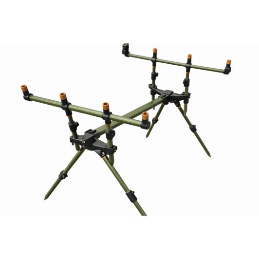 Rod Pod Ajustabil pentru 4 Lansete – Reglabil pe Lungime și Înălțime, Distanță Busbar 22 cm