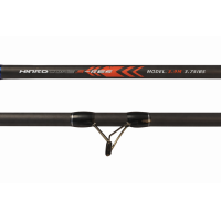 Lansetă pentru pescuit la crap din carbon, 3,9 m, 3 segmente, 3,75 lbs, inel plecare 40 mm, 400 g