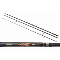 Lansetă pentru pescuit la crap din carbon, 3,9 m, 3 segmente, 3,75 lbs, inel plecare 40 mm, 400 g