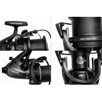 Mulinetă Crap East Shark EFR 9000 – Putere Brută, 10+1 Rulmenți, Long Cast, Tambur Aluminiu