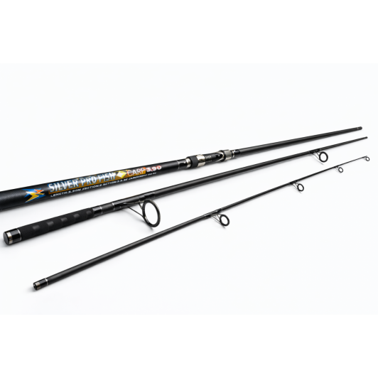 Lanseta pemtru crap 3.9m din carbon din 3 tronsoane din Carbon