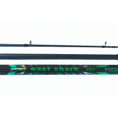 Lanseta Feeder East Shark PRO 360 – 3.60m, 180g, Carbon HMC+, 3 Varfuri, 270g, Husa Inclusa