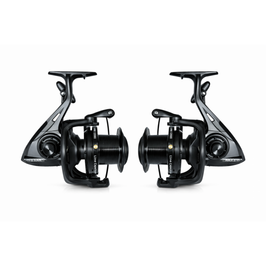 Pachet 2 Mulinete Crap Shark 12000 Long Cast, 6+1 Rulmenți, Raport 4.7:1