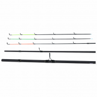 Lansetă Feeder Passion 3.90 m, 120-180 g, 262 g, Carbon 98%, 13 inele, Blank 25 mm, 3 tronsoane + 3