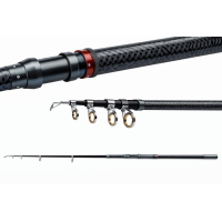 Pachet Lanseta Telescopica 3.6 m Carbon 100–160 g + Mulineta MS5000 9+1 Rulmenti, Tambur Aluminiu