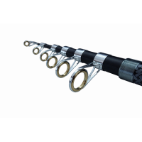 Pachet Lanseta Telescopica 3.6 m Carbon 100–160 g + Mulineta MS5000 9+1 Rulmenti, Tambur Aluminiu