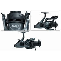 Set Pescuit Crap TELE Carp 3.90 m Carbon + Mulineta EastShark BAIT MASTER 6000 Baitrunner, Long Cast