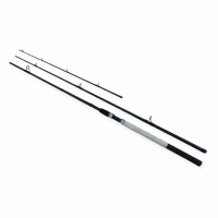 Lansetă Feeder EASTSHARK EXPERT Carbon 3.90 m, Acțiune 120–180 g, 3+3 vârfuri, 12 inele T-SIC