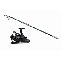 SET PESCUIT CRAP – LANSĂ TELESCOPICĂ TELECARP 3.30 m + MULINETĂ EASTSHARK HK 6000