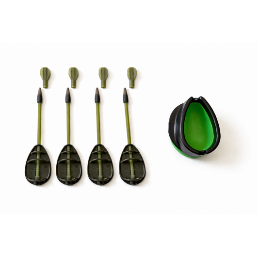 Set Method Feeder 30-60g + Matriță – lansări precise, nadire perfectă, crap caras Set Method Feeder 30-60g + Matriță – lansări precise, nadire perfectă, crap caras