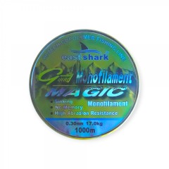 Fir Monofilament Galben Neon 0.30mm 1000m 17kg EastShark Magic, Rezistență Mare, Crap Somn