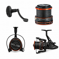 Set Pescuit Crap Somn–Mulineta 8000 Baitrunner Long Cast  Fir Monofilament Galben 0.30mm 1000m 17kg