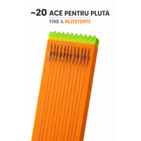 Set Ace Pescuit la Plută Staționar 20 Buc (10x Nr.10 + 10x Nr.8) cu Suport EVA | Monturi Fine Set Ace Pescuit la Plută Staționar 20 Buc (10x Nr.10 + 10x Nr.8) cu Suport EVA | Monturi Fine