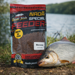 Nada feeder BOOM DE FUM Morunaș 1kg Dual Fish fumigenă atracție instant