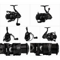 Mulinetă Black Knight 5000 – 8+1 Rulmenți, Raport 5.1:1, Max Drag 8kg, Tambur Aluminiu CNC