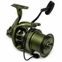 Mulinetă Crap Big Pit 14000, 9+1 Rulmenți, Raport 6.6:1, Tambur Long Cast Aluminiu, Anti-Revers