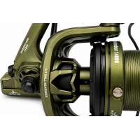 Mulinetă Crap Big Pit 14000, 9+1 Rulmenți, Raport 6.6:1, Tambur Long Cast Aluminiu, Anti-Revers