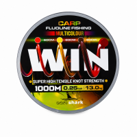 Fir Pescuit Crap Fluorine Multicolour 1000m 0.25mm 13kg Rezistență Maximă