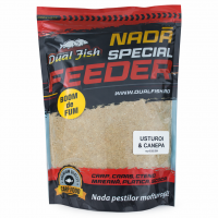Nada feeder BOOM DE FUM Usturoi si Canepa 1kg Dual Fish fumigena atractie instant