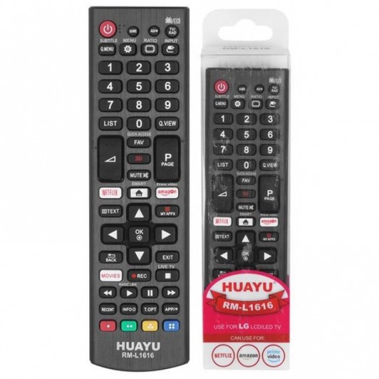 Telecomandă LG cu Netflix si Prime LCD/LED/ RM-L1616  Huayu