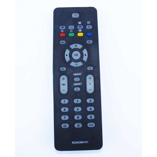 Telecomanda Philips LCD RC2023601, neagra cu functiile telecomenzii originale