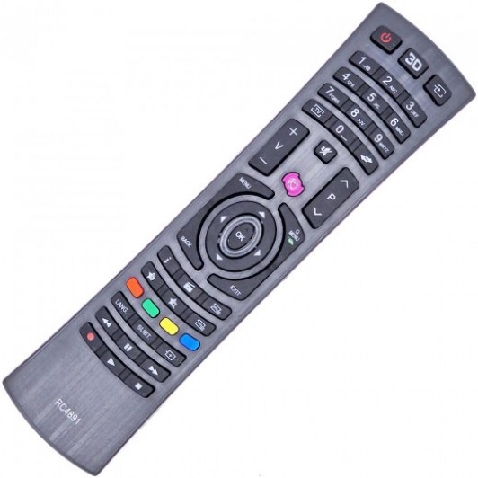 Telecomandă pentru LCD/LED VESTEL, HITACHI, TELEFUNKEN, DUAL, TELETECH, HORIZON RC 4891