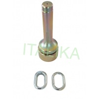 Presa Stanta Capsator otel turnat de montat Capse Ovale 42mmx22mm pe Folia transparenta, ITALIKA