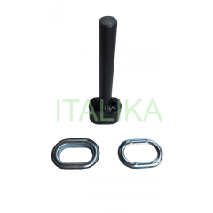 Preducea manuala decupare gauri ovale 42mmx22mm montare capse ovale pe Folia transparenta, ITALIKA