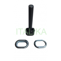 Preducea manuala decupare gauri ovale 42mmx22mm montare capse ovale pe Folia transparenta, ITALIKA