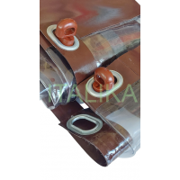 Preducea manuala decupare gauri ovale 42mmx22mm montare capse ovale pe Folia transparenta, ITALIKA