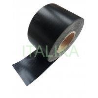 Banda NEAGRA PVC 5 cm x 30 mt intarire margini folie transparenta terase anti UV