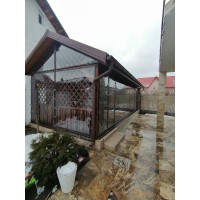 Banda NEAGRA PVC 5 cm x 30 mt intarire margini folie transparenta terase anti UV