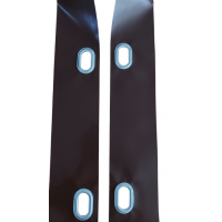 Banda MARO 10 cm x 30 mt cu 76 Capse Ovale  MONTATE intarire margini Folie transparenta cristal