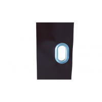 Banda MARO 10 cm x 30 mt cu 76 Capse Ovale  MONTATE intarire margini Folie transparenta cristal